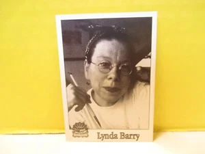 Tarjeta coleccionable de autor de librería #537 LYNDA BARRY 2002 para CIEN DEMONIOS - Imagen 1 de 2