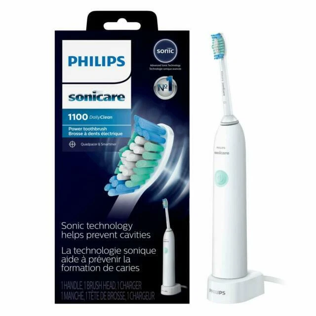 NUEVO Cepillo de dientes eléctrico recargable Philips Sonicare DailyClean 1100 HX341104 Foto 1 de 1