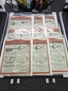Vintage United States Tobacco Journal. 9 Issues From 1927. March 19 - June 4.  - Picture 1 of 12
