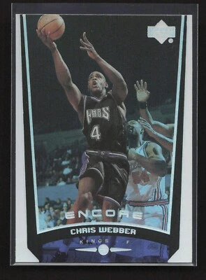 1998-99 Upper Deck Encore Chris Webber #72 Sacramento Kings - Image 1 of 2