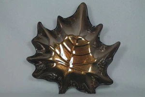 Yankee Candle 'Gilded Maple Leaf' For Med. & Lrg. Jar Holder/Tray #1521801 NEW - Picture 1 of 4