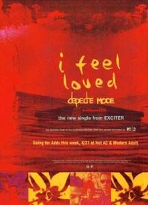 2001 Depeche Mode "I Feel Loved" Song Release Music Industry Promo Reprint Ad - Picture 1 of 1