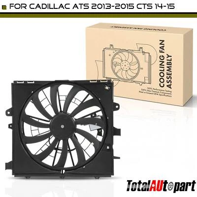 Conjunto de ventilador de refrigeración del radiador para Cadillac ATS 2013-2015 CTS 2014-2015 84001484 Foto 1 de 4