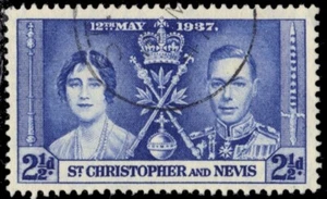 ST. KITTS - NEVIS 78 (SG67) - King George VI Coronation (pb59112) - Bild 1 von 1