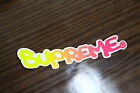 Supreme Gonz Color Sticker Box Logo