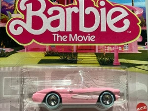 2025 Hot Wheels Premium Pop Culture Barbie The Movie 1956 Corvette A94 - Picture 1 of 10