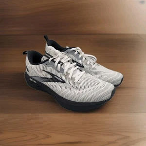 Brooks Revel 6 Herren Größe 12 1103981D121 Weiß Schwarz Laufschuhe Sneaker Neu - Bild 1 von 7