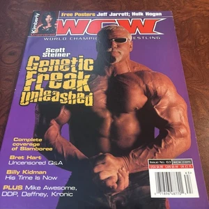 WCW Magazine Issue 63 With Poster - Scott Steiner - Imagen 1 de 2