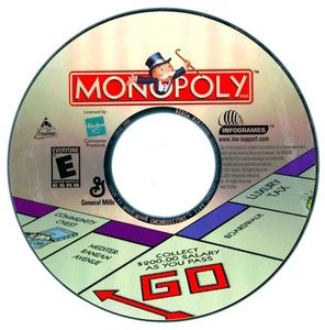 New MONOPOLY General Mills PC Game America Online, AOL Collectible Disc/CD - Picture 1 of 1