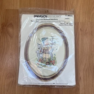 NWT Paragon Needlecraft Vintage Hummel Stitchery Farm Boy Kit NO 0655 - Picture 1 of 6