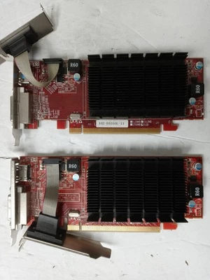 VisionTek 6350 1GB PCIe Video Card (6350SFF1GSM) LOT OF 2 - Image 1 of 4