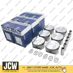 MAHLE Pistons & Rings Set 10.7:1 Φ85+0.5mm For BMW E90 328i E83 528i X1 N52 3.0L - Picture 1 of 7