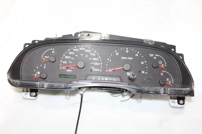 02-04 Ford F250 F350 Excursion INSTRUMENT CLUSTER Gauges SPEEDOMETER w/ Tach - Image 1 of 4