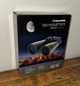 Celestron SkyMaster 15x70mm Astronomy Binoculars - Black - BRAND NEW - Picture 1 of 3