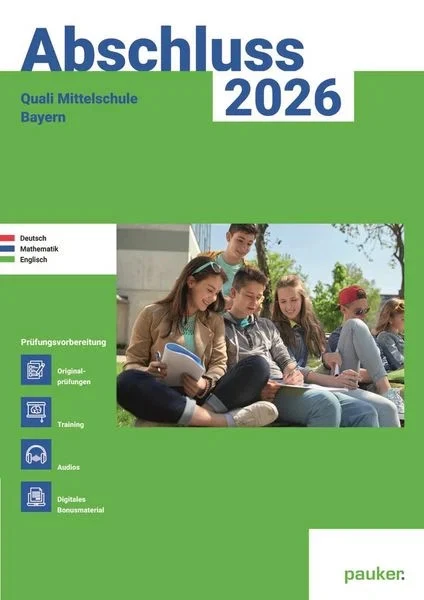 Abschluss 2026 - Quali 9 Mittelschule Bayern - Aufgabenband Zur Prüfungsvorbe... - Bild 1 von 1
