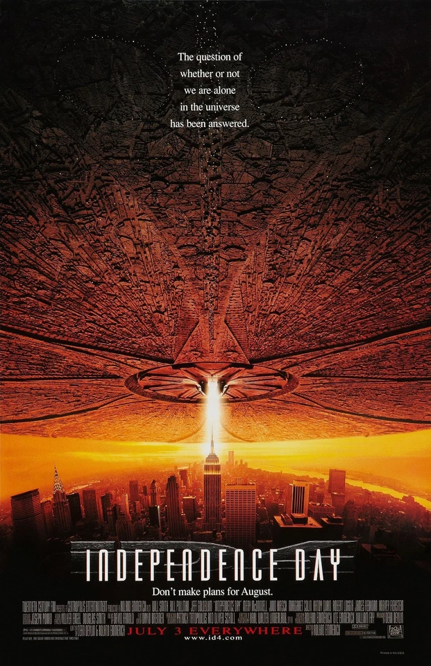 Independence Day movie poster - 11 x 17 inches - ID4