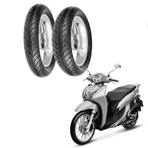 COPPIA PNEUMATICI VEERUBBER VRM224 100-80/16 50T 120-80/16 60S HONDA SH - Afbeelding 1 van 3