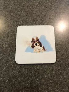 Vtg 1980 Milton Bradley Animal Families Memory Replacement Card Dog Beagle Puppy - Picture 1 of 2