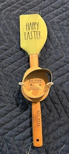 EASTER SILICONE SPATULA & COOKIE CUTTER SET, RAE DUNN - Picture 1 of 1