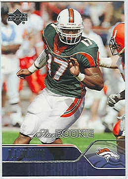 2004 Upper Deck Football Rookie RC Singles (226-275) - You Choose - Image 1 of 1