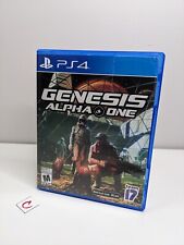 Genesis Alpha One (PlayStation 4 PS4) CIB Game Disc and Case