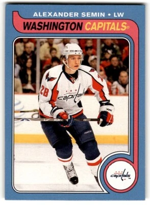 2008-09 O-Pee-Chee '79-80 Retro Alexander Semin #108 Washington Capitals - Image 1 of 2