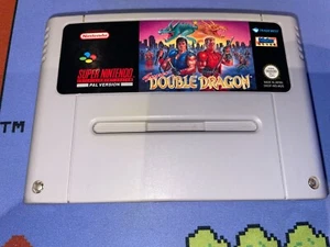 Double Dragon PAL ENGLISH RARE for Super Nintendo - Picture 1 of 2