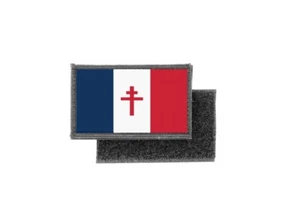 Flagge Aufnäher bedruckt Abzeichen Land Frankreich Französisch Freie Freiheit - Bild 1 von 1