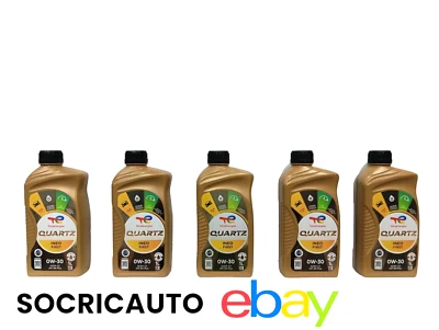 5 Litri Olio Total Quartz Ineo First 0W30 Psa B71 2312 Acea C2 STJLR .03.5007