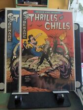 Archie Thrills and Chills #1 Beware 1954 Blue And Red Variant !  2 Books ! 