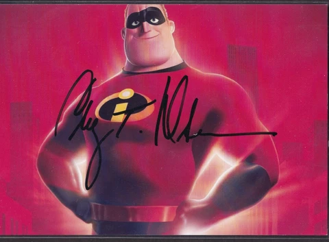 Craig T Nelson Autographed 4x6 Photo Mr Incredible Beckett Authentic Cover