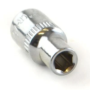 5 mm 1/4 Zoll Antrieb flach metrisch Steckschlüssel einsechskant/6-seitig Bergen - Bild 1 von 3