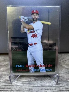 2024 Topps Chrome Lids x Mitchell & Ness #7 Paul Goldschmidt - Picture 1 of 2