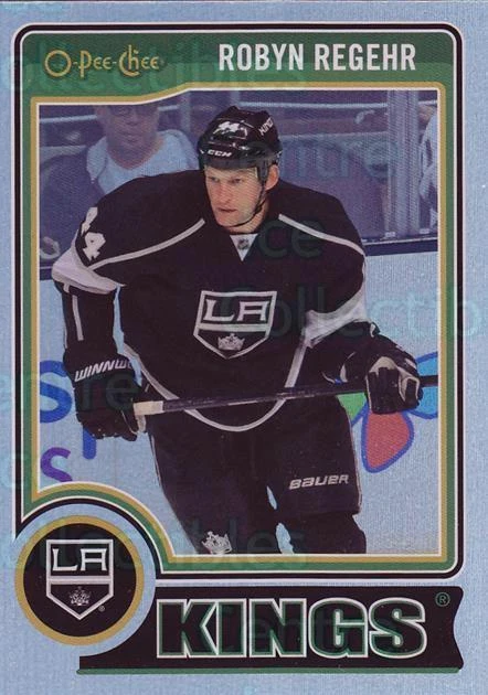 2014-15 O-Pee-Chee Rainbow Foil #377 Robyn Regehr - Image 1 of 1