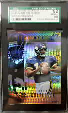 Daunte Culpepper 1999 Upper Deck SPX Radiance Blue Rookie #134 SGC 92  #/100