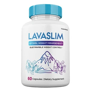 LavaSlim Capsules, Max Strength, Lava Slim Supplement for Men and Women (1 pack) - Picture 1 of 8
