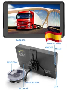 7" GPS Navegador para Camión. Toda Europa 2025. 48 paises + Marrucecos - Imagen 1 de 10