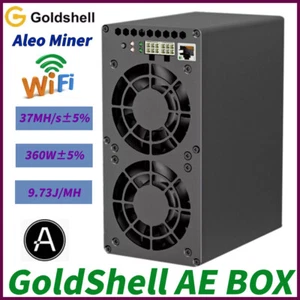 Goldshell AE BOX WIFI 9.73J/MH 37M/s Aleo Miner 360W 37M/S Miner Without psu - Picture 1 of 10