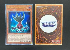 Yugioh Necro Synchron LED8-EN023 Ultra Rare 1st Edition Near Mint - Picture 1 of 1