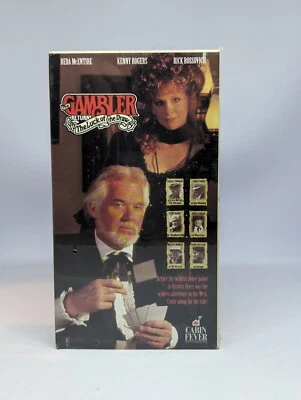 Gambler Returns The Luck of the Draw VHS Movie Kenny Rogers Reba McEntire NEW Foto 1 de 2