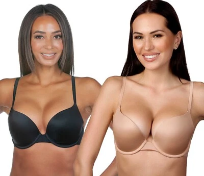 Panache Atlantis Plunge Underwire Smooth Push Up Padded T-shirt Bra 5941 - Image 1 of 4