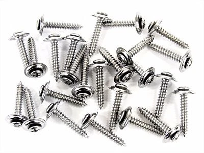 DATSUN Interior Trim Screws- #8 x 1" Long Countersunk Washer- 25 screws- #244 - Image 1 of 4