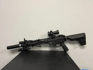 KWA RM4 Ronin TML-11 6mm Airsoft Rifle Bundle with Laser, Scope, Light - Picture 1 of 11