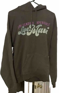 Jimi Hendrix großer Hoodie Live In Maui grau - Bild 1 von 2