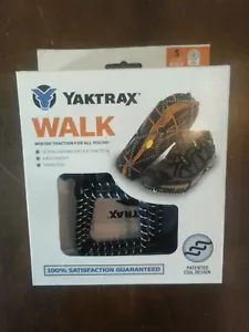 New Yaktrax Walk Ice Snow Traction - Size Small - Womens 6.5-10 Mens 5-8.5 - Picture 1 of 3