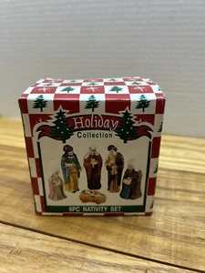 Holiday Collection - 6 PC Nativity Set - World Bazaars - Brand New - Picture 1 of 9