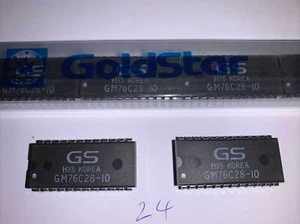 IC GOLDSTAR(GS)/ DIP-24 GM76C28-10  Brand Quantity Of (2) From Static Tube. - Picture 1 of 12