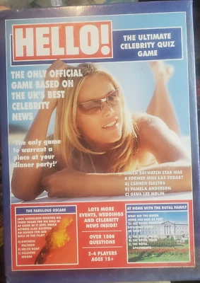 HELLO! - THE ULTIMATE CELEBRITY QUIZ BOARD GAME NEW & SEALED  - Image 1 of 3