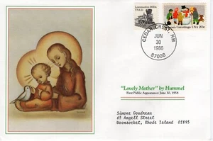 LOVELY MOTHER, CEDAR CREST, NM 1986 FDC16550 - Picture 1 of 2