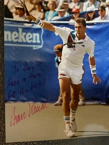 HANDSIGNIERTES BILD IVAN LENDL AUS DEM CORY B. KONVOLUT SEHR SCHÖNES BILD - Bild 1 von 1